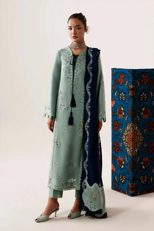 Qalamkar - Qline Linen Collection - QLW-11 TALIYA - Unstitched
