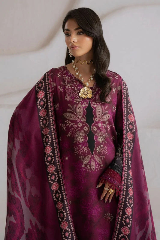 Nureh - Signature Print Printed Viscose Slub Collection Vol 4 - SP-216 - Unstitched