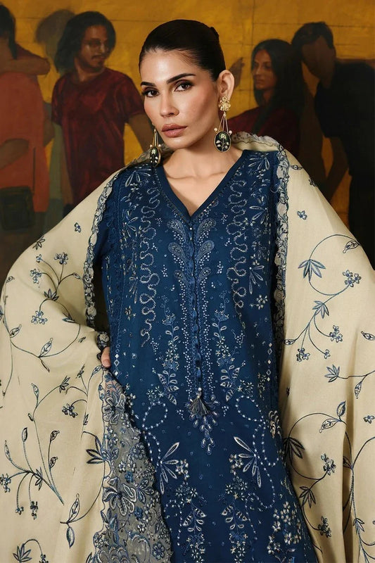 Nureh - Exclusive Embroidered Marina Collection Vol 2 - NE-277 - Unstitched
