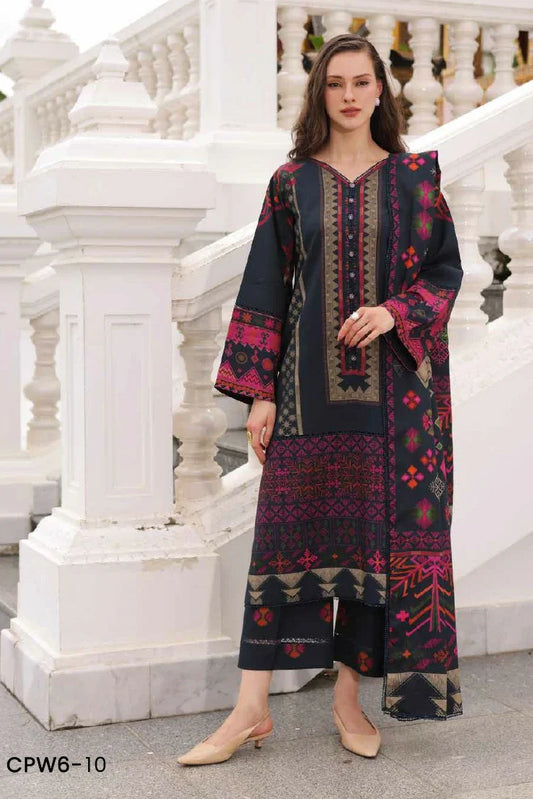 Picture of Charizma - C Prints Printed Linen Collection Vol 2 - CPW6-10 - Unstitched - Available at Raja Sahib