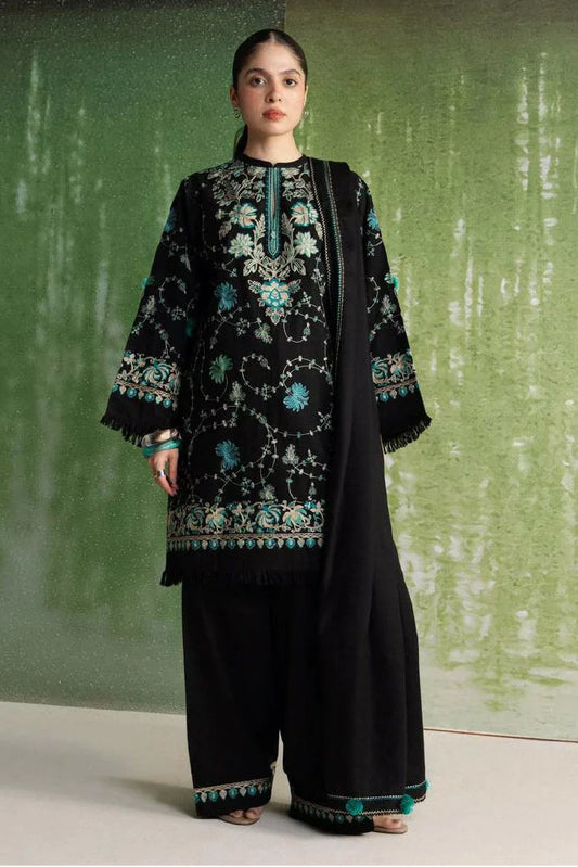 Zara Shahjahan - Coco Winter Unstitched - TABASSUM-7B - Unstitched