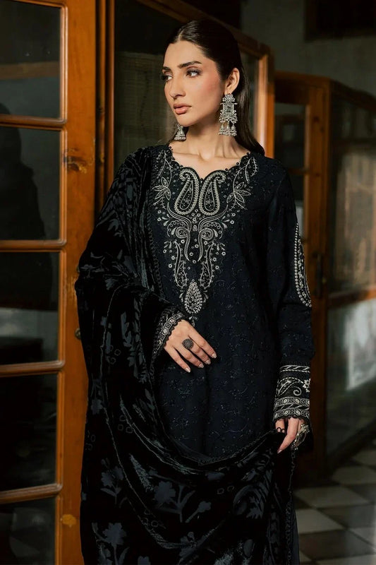 Nureh - Exclusive Embroidered Peach Leather Collection Vol 3 - NE-287 - Unstitched