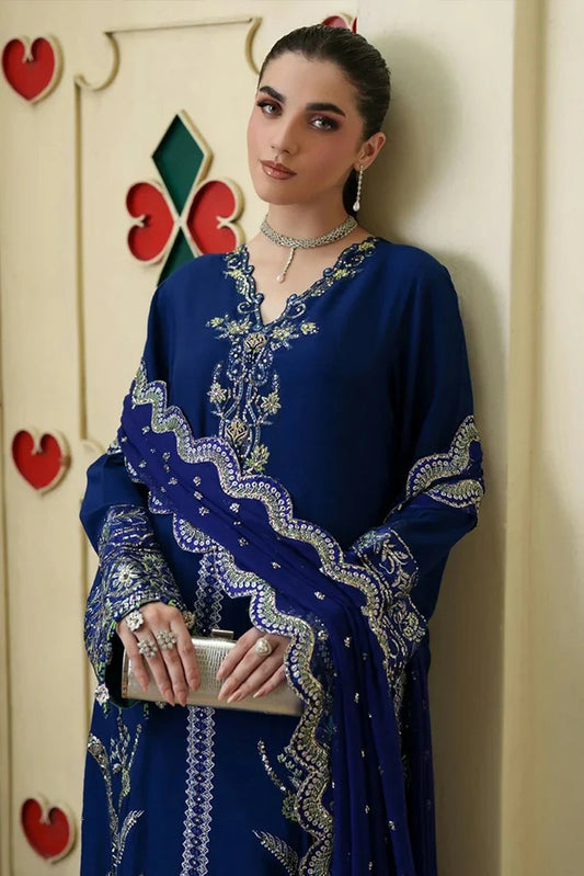 Picture of Roheenaz - Mah e Noor Silk Collection - 03-Husn Ara - Unstitched - Available at Raja Sahib