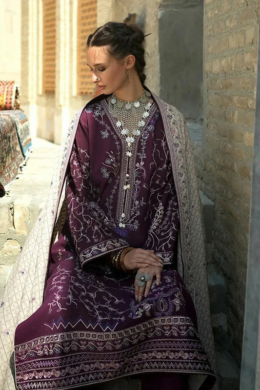 Mushq - Hemline Beneath The Skies Of Bukhara - 02-Winter Caravan - Unstitched