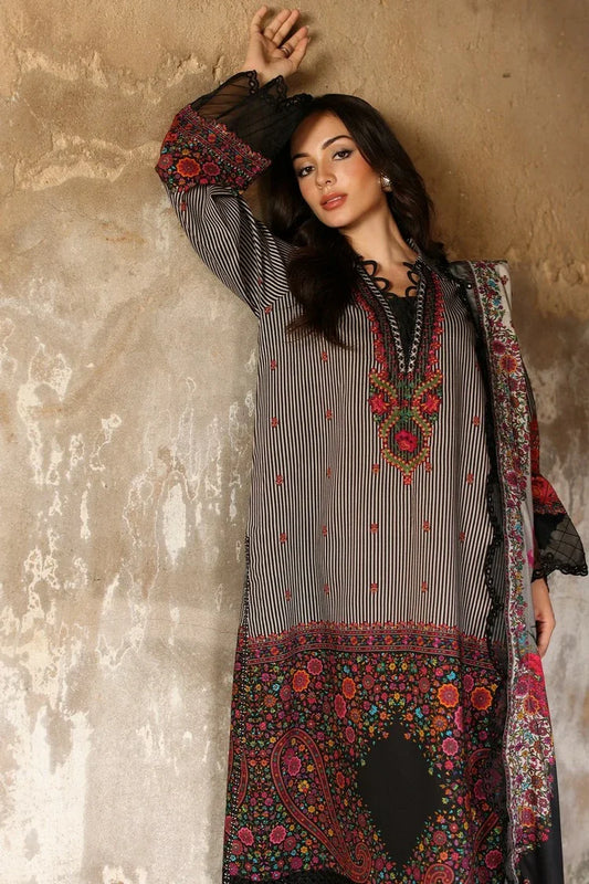 Charizma - Aniiq Embroidered Printed Linen Collection Vol 2 - ANW7-12 - Unstitched
