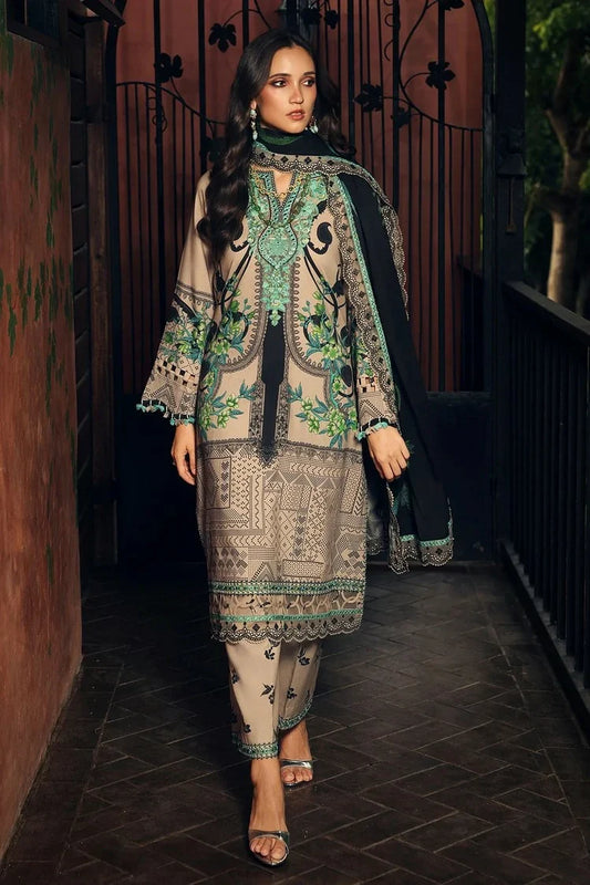 Charizma - Aniiq Embroidered Printed Linen Collection Vol 2 - ANW7-19 - Unstitched