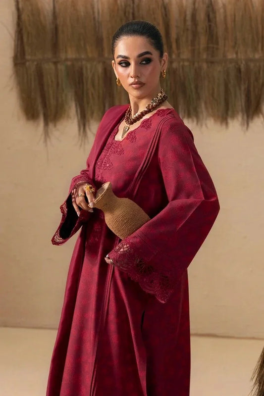 Picture of Qalamkar - QPrints Winter Collection - QPW-07 (B) Arina - Unstitched - Available at Raja Sahib