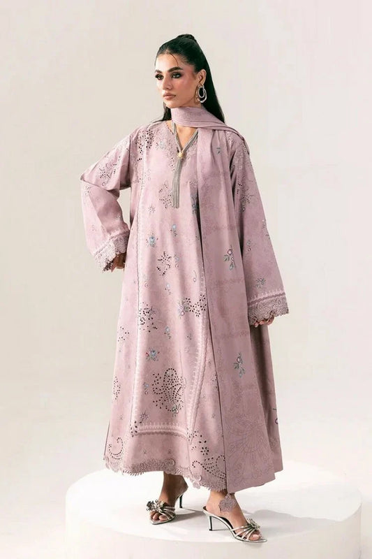 Picture of Qalamkar - QPrints Winter Collection - QPW-08 (B) Waniya - Unstitched - Available at Raja Sahib