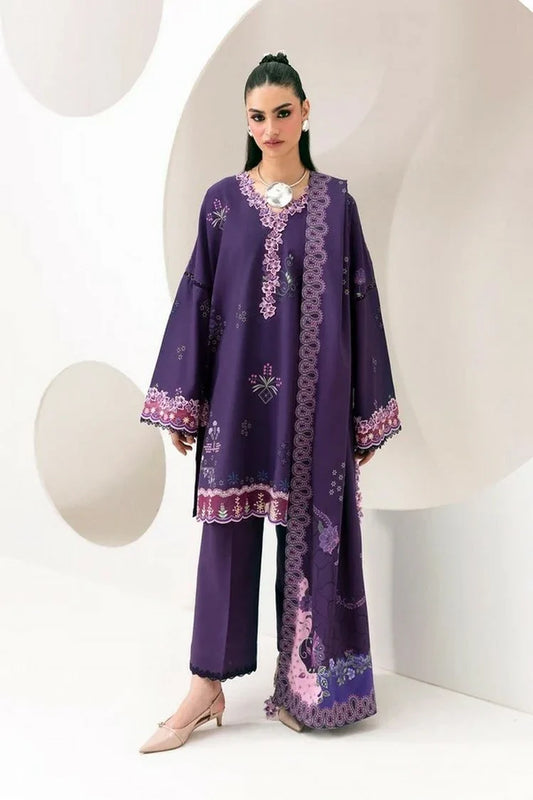 Picture of Qalamkar - QPrints Winter Collection - QPW-09 (A) Ramsha - Unstitched - Available at Raja Sahib