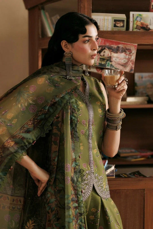 Picture of Maria B - M Basics Winter Aglastation - Design-12A - Unstitched - Available at Raja Sahib