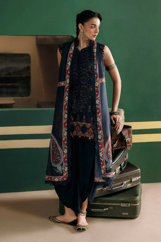 Picture of Maria B - M Basics Winter Aglastation - Design-9A - Unstitched - Available at Raja Sahib