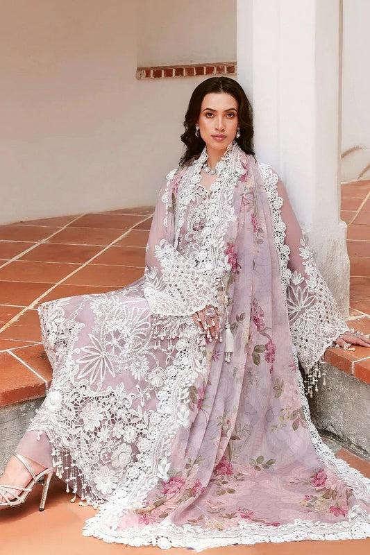 Picture of Saira Rizwan - Lumiere Chiffon Collection - PETAL-SRL26-02 - Unstitched - Available at Raja Sahib