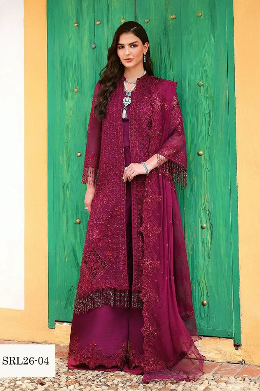 Picture of Saira Rizwan - Lumiere Chiffon Collection - WILLOW-SRL26-04 - Unstitched - Available at Raja Sahib