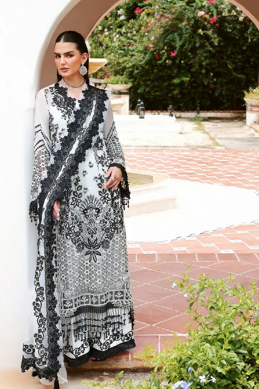 Picture of Saira Rizwan - Lumiere Chiffon Collection - PEARL-SRL26-05 - Unstitched - Available at Raja Sahib