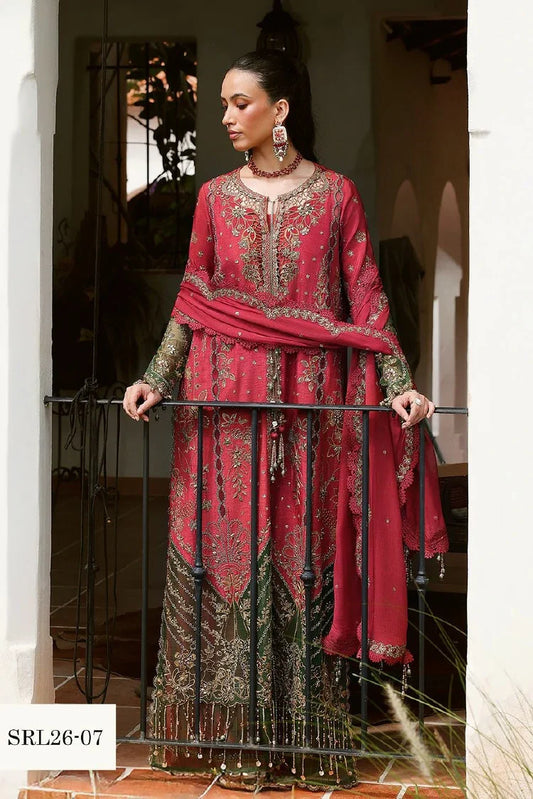 Picture of Saira Rizwan - Lumiere Chiffon Collection - ESTELLA-SRL26-07 - Unstitched - Available at Raja Sahib