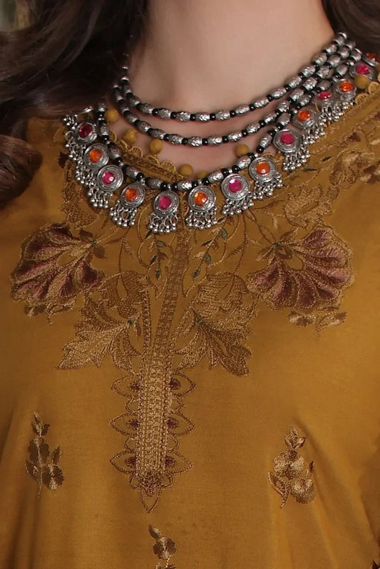 Picture of Noor by Saadia Asad - Noor Winter Embroidered Prinkhaas - Design-4B - Unstitched - Available at Raja Sahib