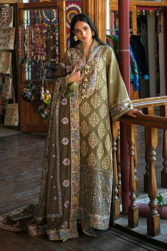 Mushq - Broadway Echoes of Registan Winter Collection - 12-Silk Road - Unstitched