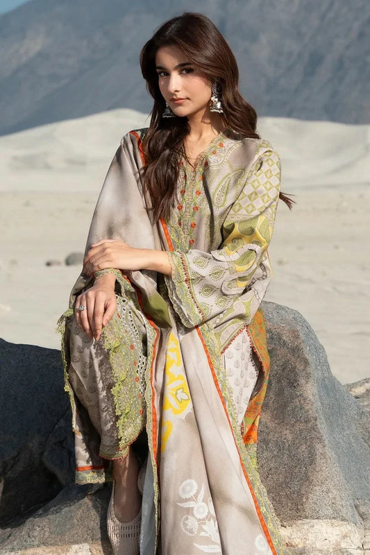 Picture of Charizma - Combination Embroidered Linen Collection Vol 3 - CCW7-19 - Unstitched - Available at Raja Sahib