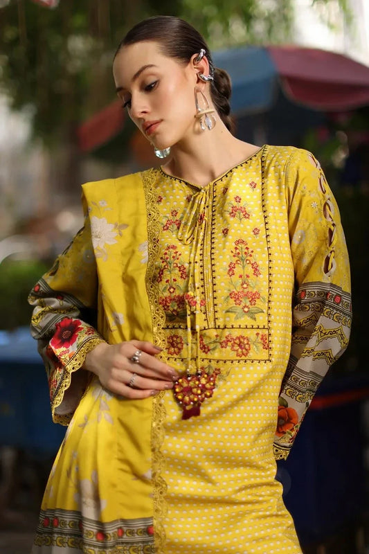 Picture of Charizma - Combination Embroidered Linen Collection Vol 3 - CCW7-26 - Unstitched - Available at Raja Sahib