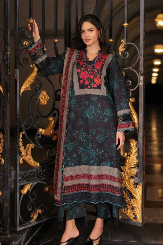 Charizma - Combination Embroidered Linen Collection Vol 3 - CCW7-27 - Unstitched
