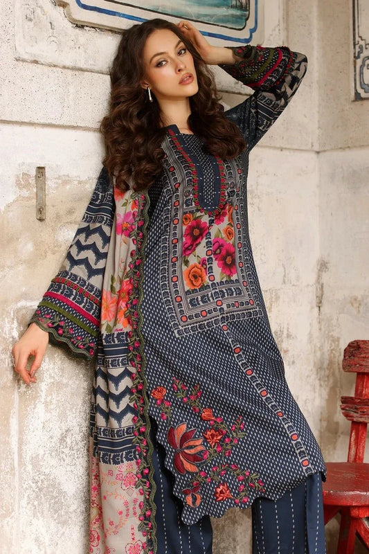 Picture of Charizma - Combination Embroidered Linen Collection Vol 3 - CCW7-28 - Unstitched - Available at Raja Sahib