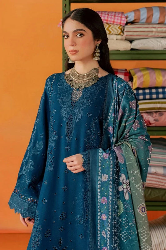 Nureh - Bazar Embroidered Peach Leather Collection Vol 1 - NE-291 - Unstitched