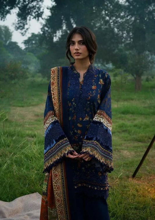 Picture of Elaf - Wilderness Pashmina Shawl Edit - EWR-8B ELSEWHERE - Unstitched - Available at Raja Sahib