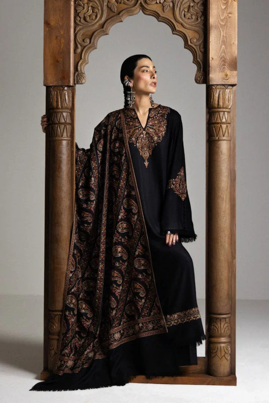 Picture of Zara Shahjahan - Sarab Winter Collection - 05-OUD - Unstitched - Available at Raja Sahib