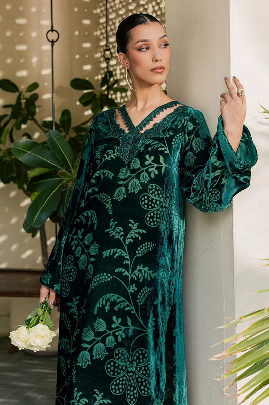 Picture of Nureh - Ballerina Embellished Velvet Palachi Collection Vol 1 - NU2-227 - Unstitched - Available at Raja Sahib