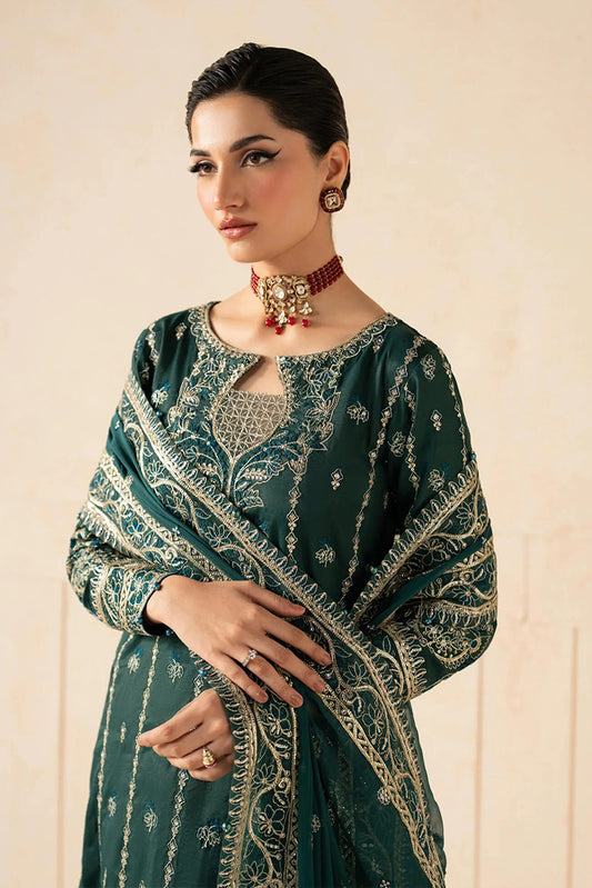 Gulaal - Syleena Raw Silk Collection - SD-24-Zumara - Unstitched
