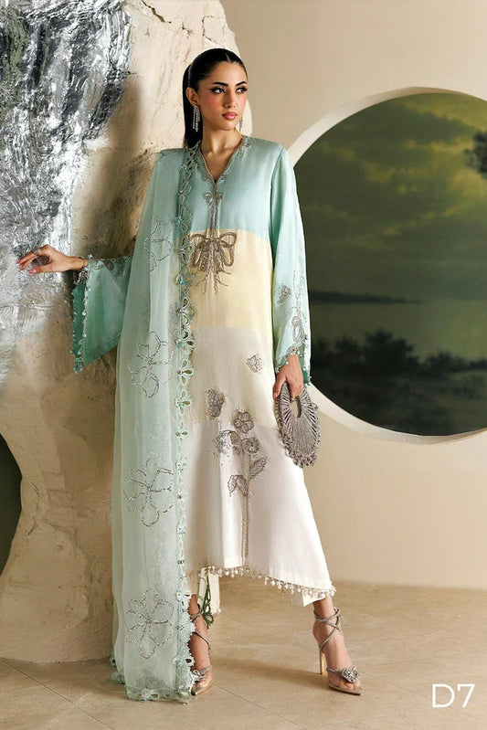 Maria B - Soiree Unstitched Formals - SR-D7 - Unstitched