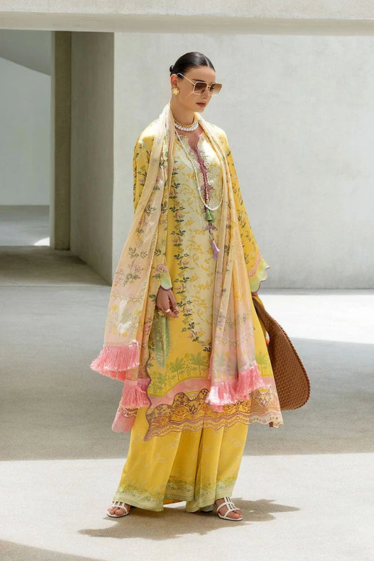 Sobia Nazir - Pure Silk Unstitched Collection - Design 04 - Unstitched