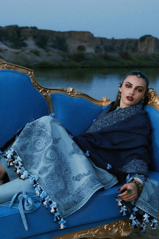 Hussain Rehar - Kot Radha Krishan Karandi Collection - 124-Aab - Unstitched
