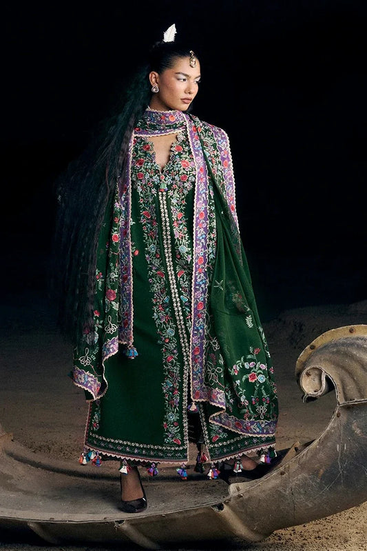 Hussain Rehar - Kot Radha Krishan Karandi Collection - 132-Celadon - Unstitched
