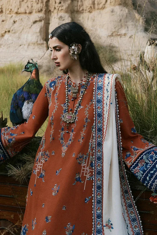 Hussain Rehar - Kot Radha Krishan Karandi Collection - 134-Noori - Unstitched