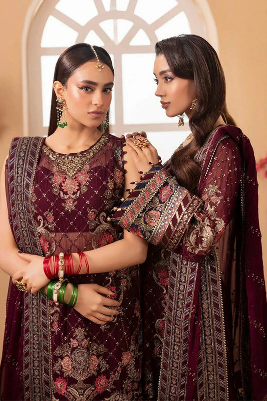 Picture of Adans Libas - Barroco Luxury Collection - Design 01 - Unstitched - Available at Raja Sahib