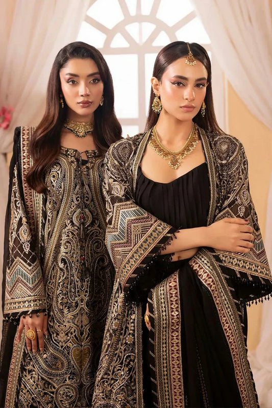 Picture of Adans Libas - Barroco Luxury Collection - Design 02 - Unstitched - Available at Raja Sahib