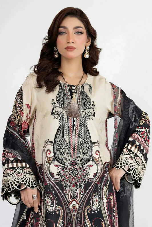 Picture of Adans Libas - Ethnic Prints - Design 01 - Unstitched - Available at Raja Sahib