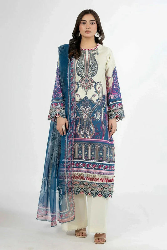 Picture of Adans Libas - Ethnic Prints - Design 07 - Unstitched - Available at Raja Sahib