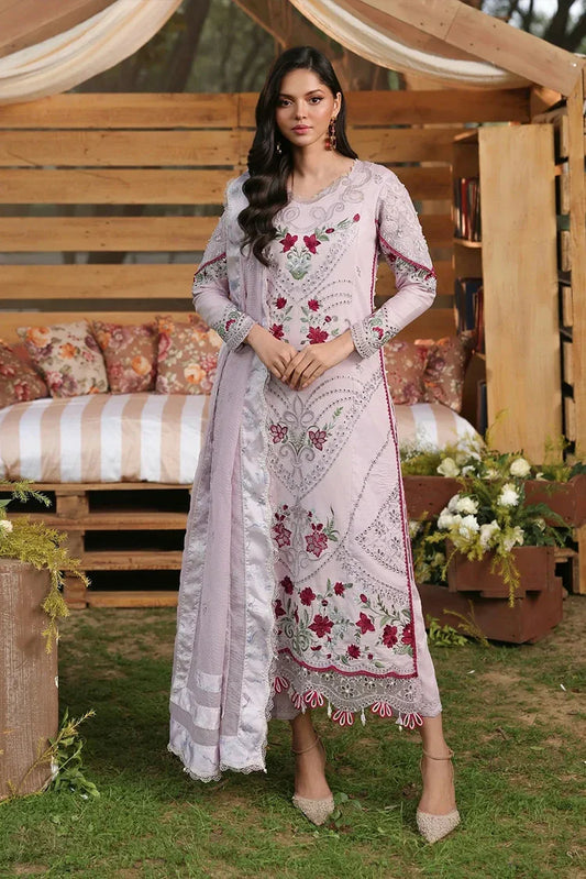 Sardinia - Tales of Petals Luxury Lawn Collection - 3B-LAVENDAR HAZE - Unstitched