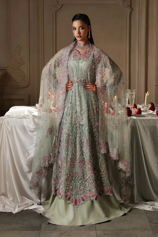 Rajbari - Sage Luxury Formals - 03-Shizelle - Unstitched