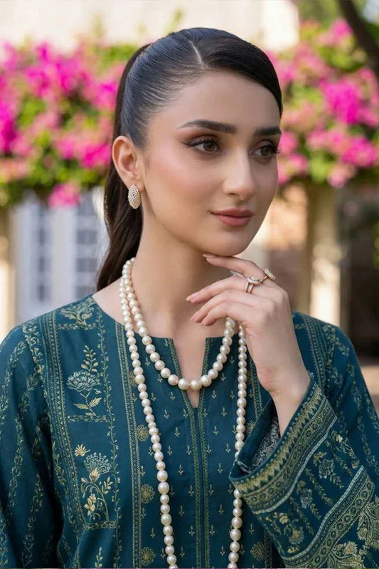 Motifz - Rang Digital Printed Linen Collection - 2641-NISA - Unstitched