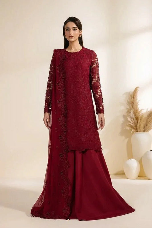 Zarif - Meraki Chiffon Edit - ZR-MEK-03 ADAAB - Unstitched