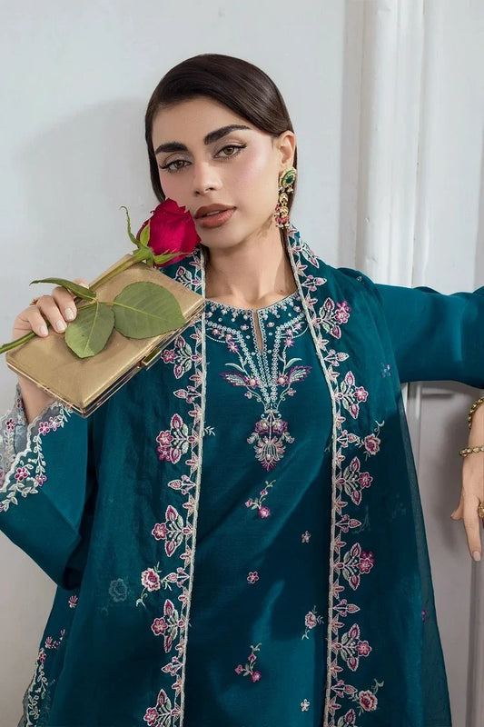 Rang Rasiya - Lumeire Silk - 01-Carmin - Unstitched