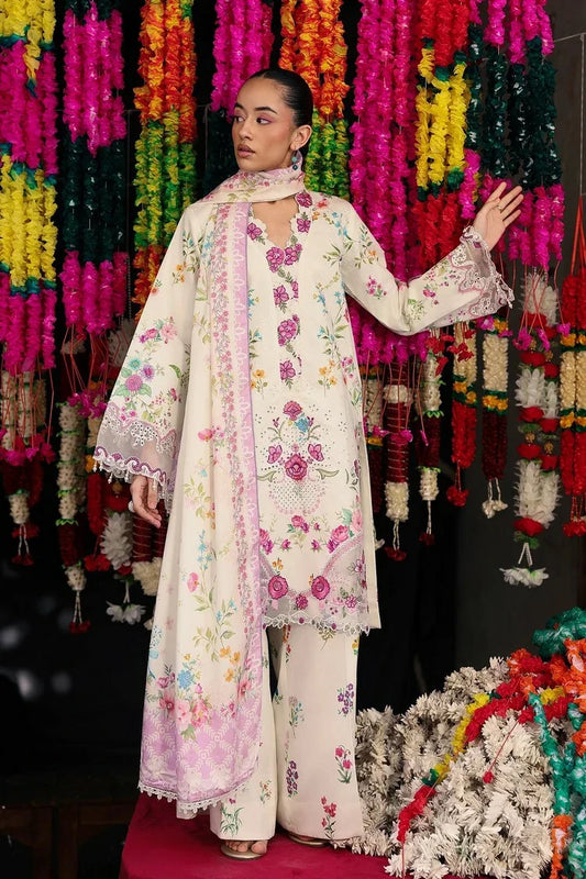 Picture of Rajbari - Floral Symphony AW Exclusive - Nissa Floral Symphony 03 - Unstitched - Available at Raja Sahib