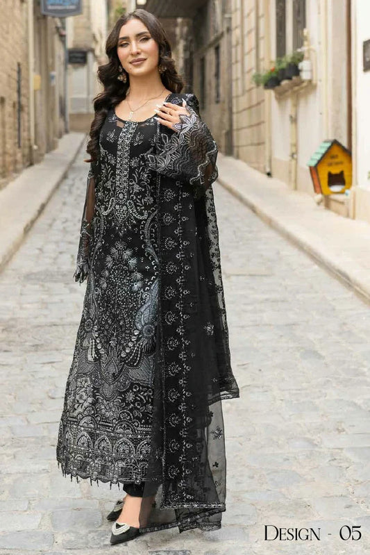 Picture of Janique - JJ Embellish Luxury Chiffon Collection - Design-05 - Unstitched - Available at Raja Sahib