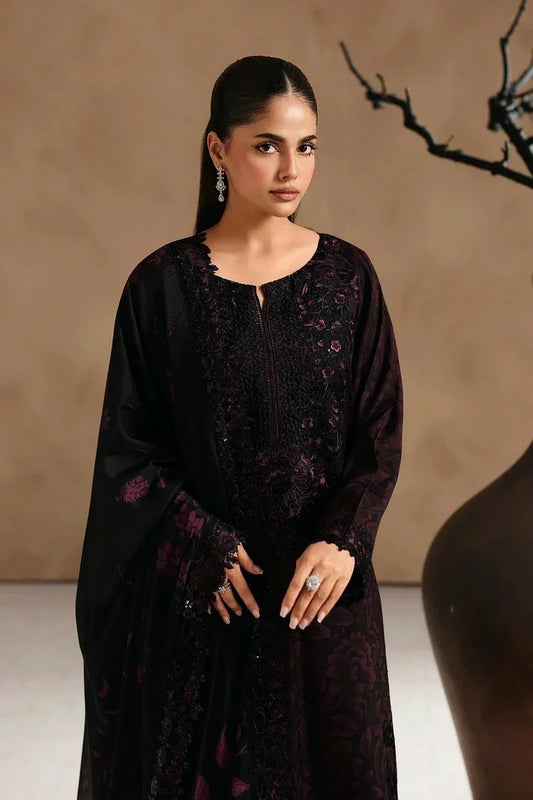 Ramsha - Naqsh Embroidered Rawsilk Collection Vol 2 - RS-202 - Unstitched