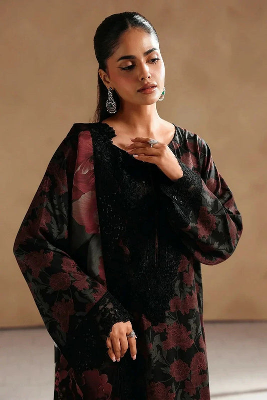 Ramsha - Naqsh Embroidered Rawsilk Collection Vol 2 - RS-208 - Unstitched