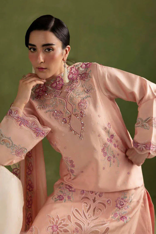Picture of Rajbari - Silah Premium Silk Edit - 01-Poise - Unstitched - Available at Raja Sahib