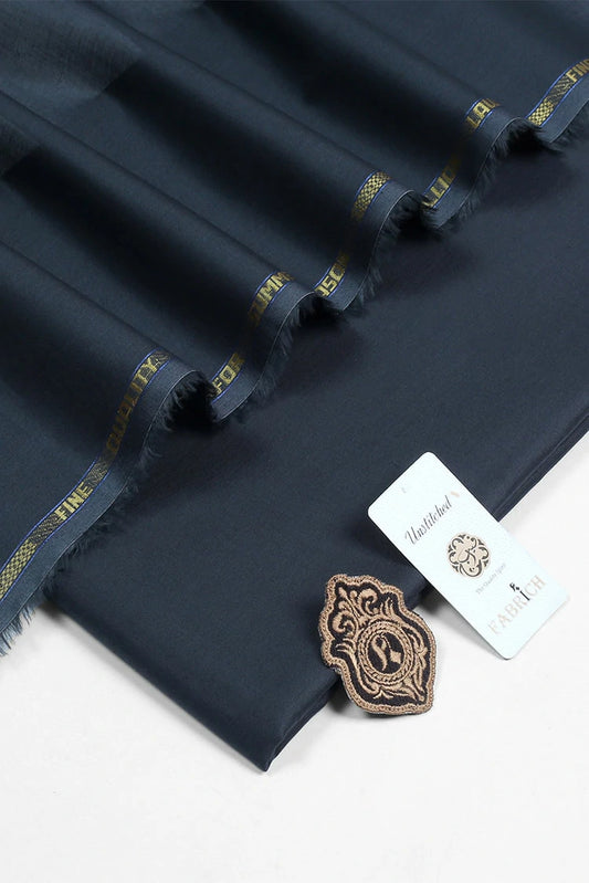 Picture of Fabrich - 1 Million Cotton Lawn - Charcoal - Available at Raja Sahib